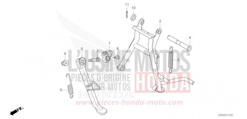 BEQUILLE CBF125MER de 2024